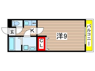 メゾンWO南七松の物件間取画像